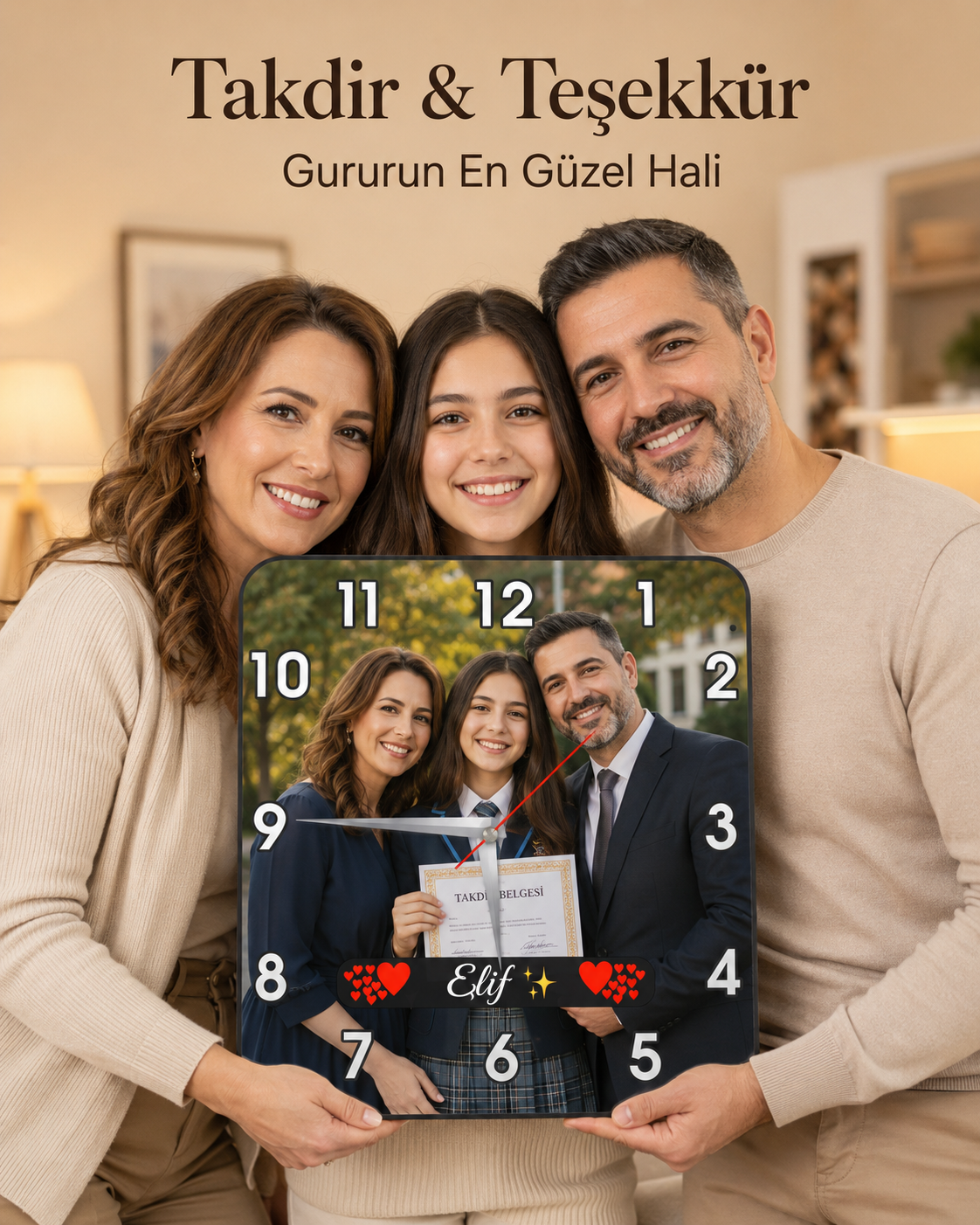 Kare Takdir - Teşekkür Belgesi