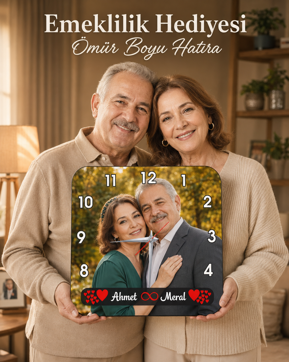 Kare Emeklilik Hediyesi