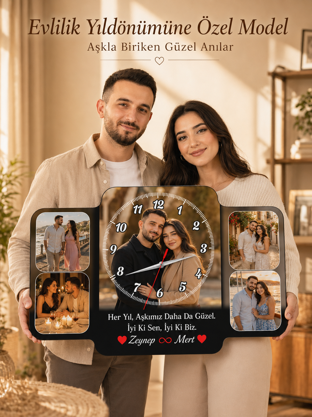 Yatay 5'li Evlilik Yıl Dönümü
