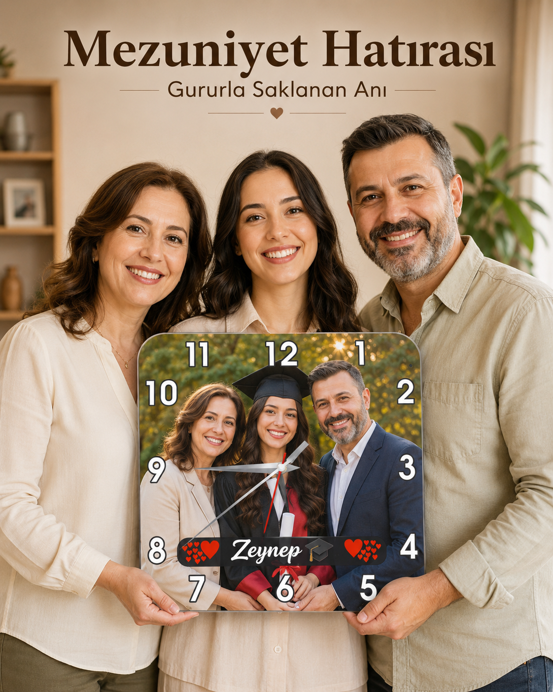 Kare Mezuniyet Hatırası