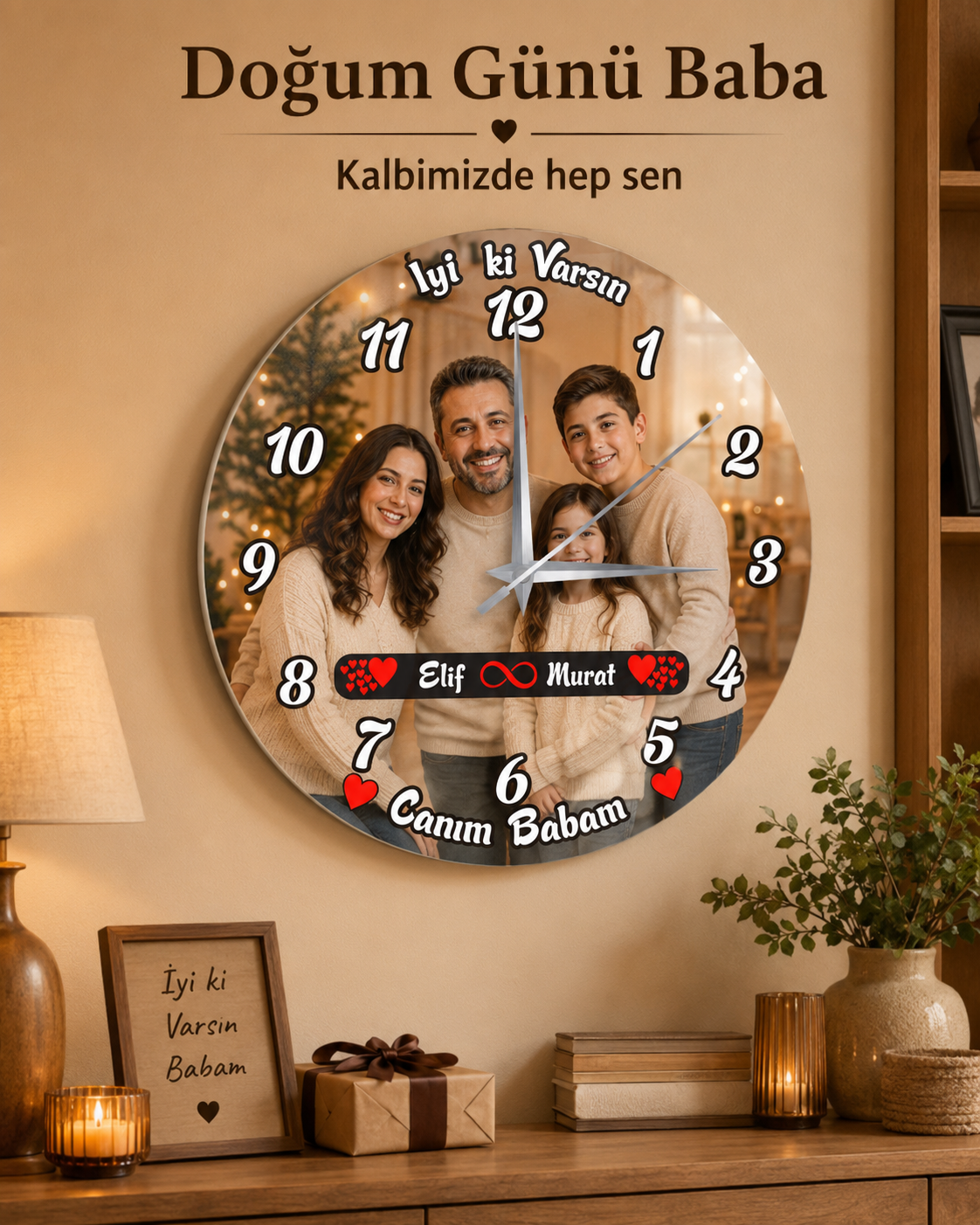 Yuvarlak Doğum Günü Baba